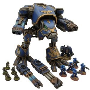 imperial scout titan compatible with warhammer 40,000 (no battle damage)
