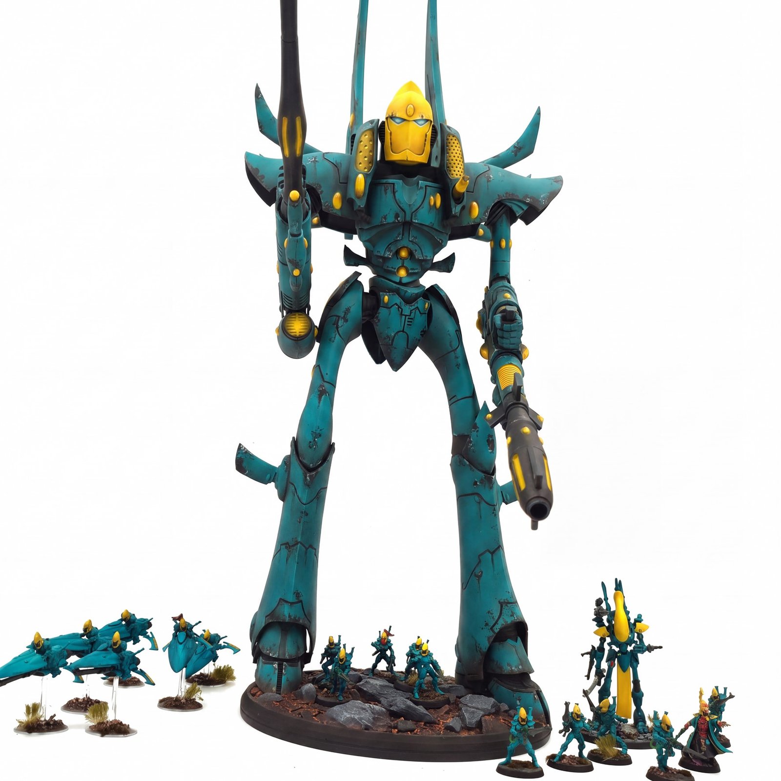 EldarPhantom_X eldar battle titan warhammer 40,000 compatible