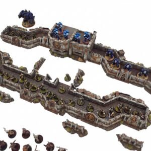 imperial defence line network terrain set warhammer 40,000 compatible