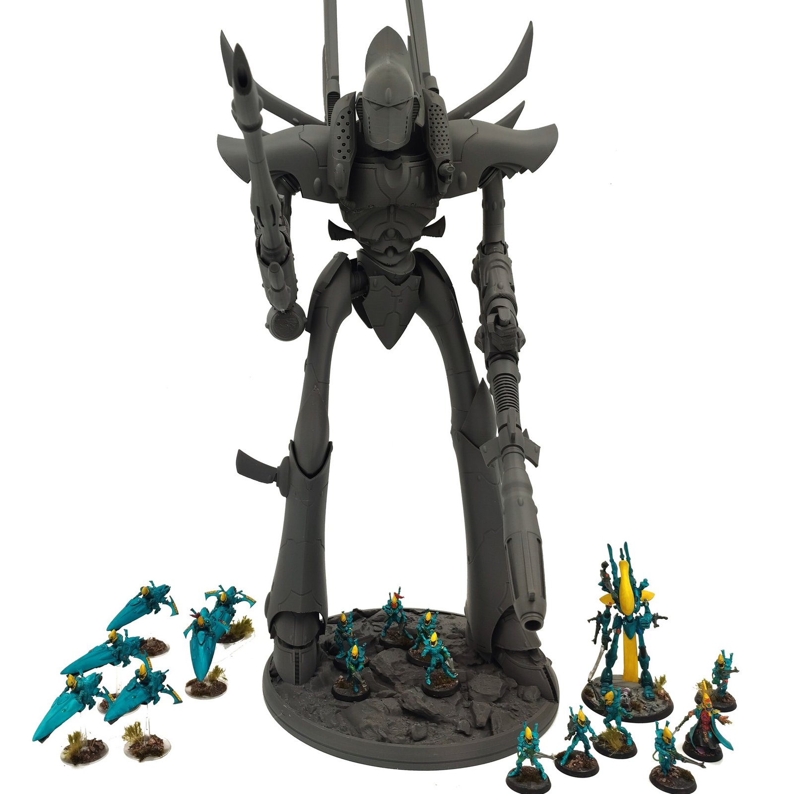 EldarPhantom_3 eldar battle titan warhammer 40,000 compatible