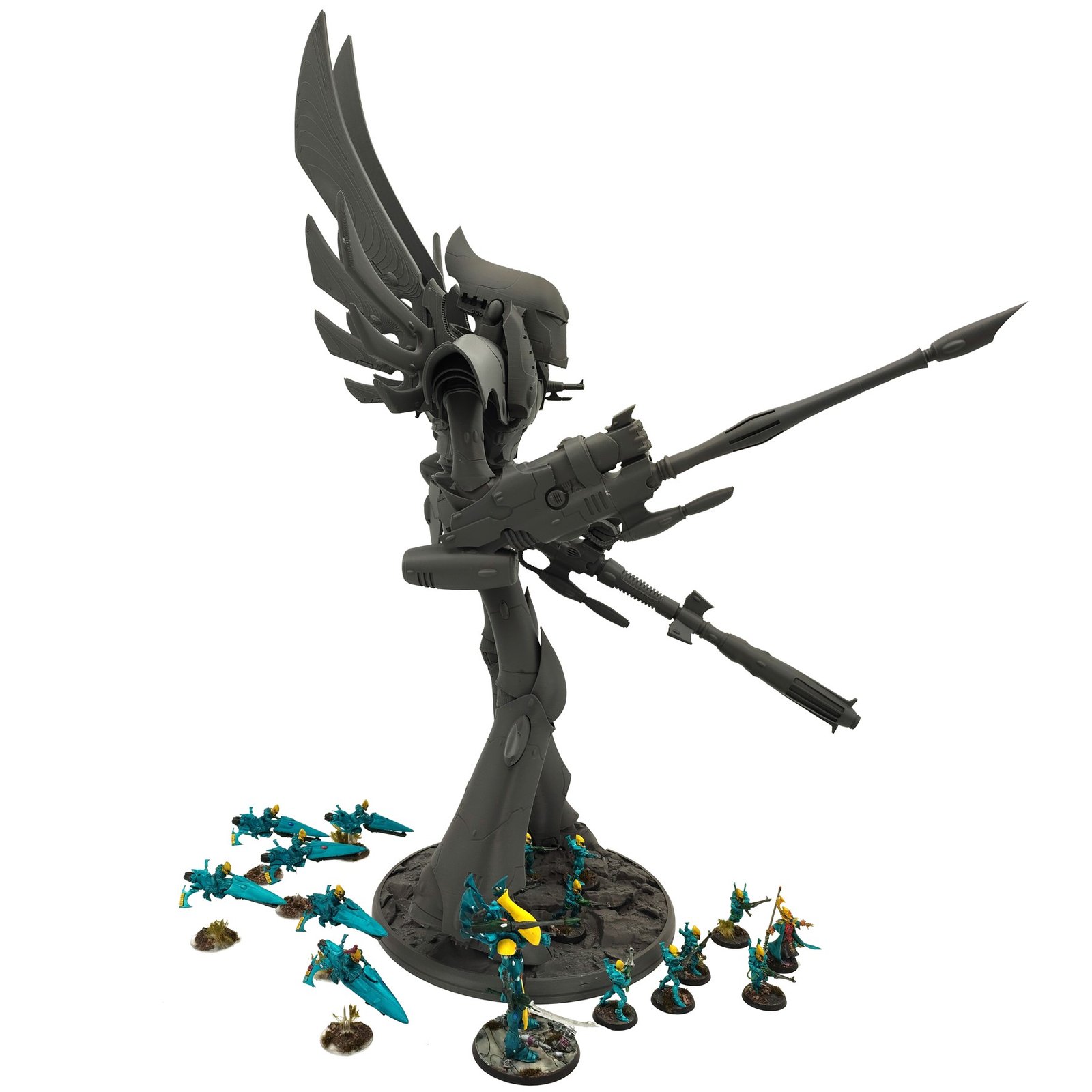 EldarPhantom_6 eldar battle titan warhammer 40,000 compatible