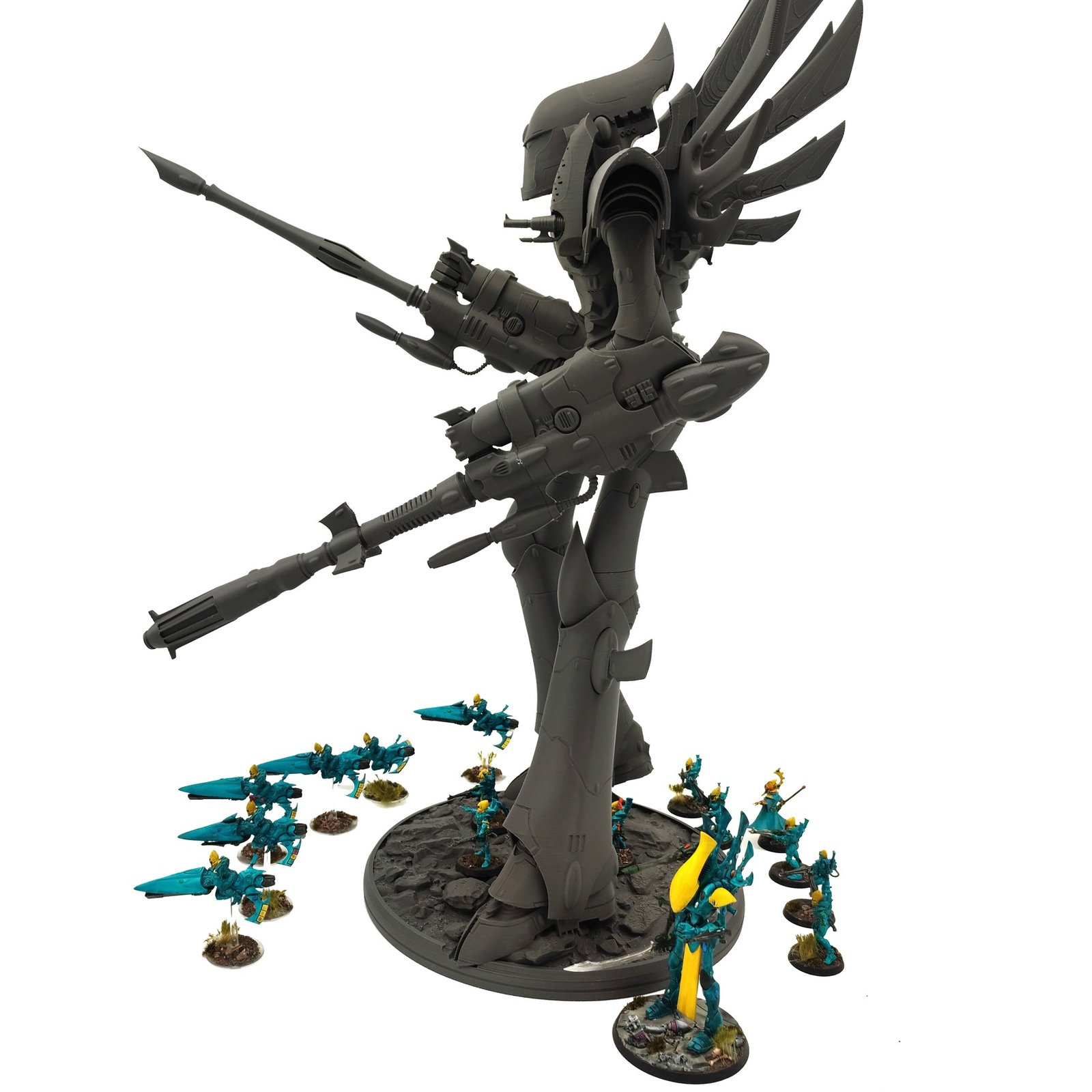 EldarPhantom_8 eldar battle titan warhammer 40,000 compatible
